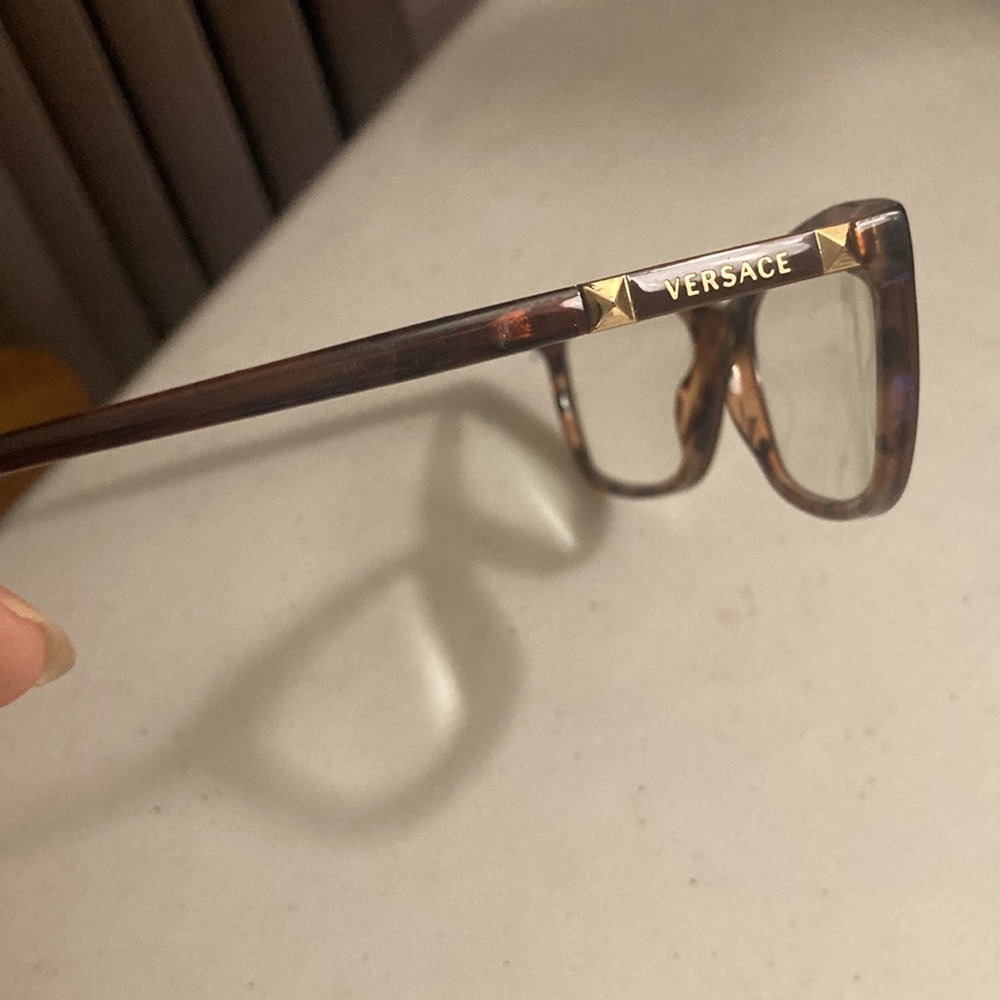 Versace Tortoise Eyeglass Frames - image 3